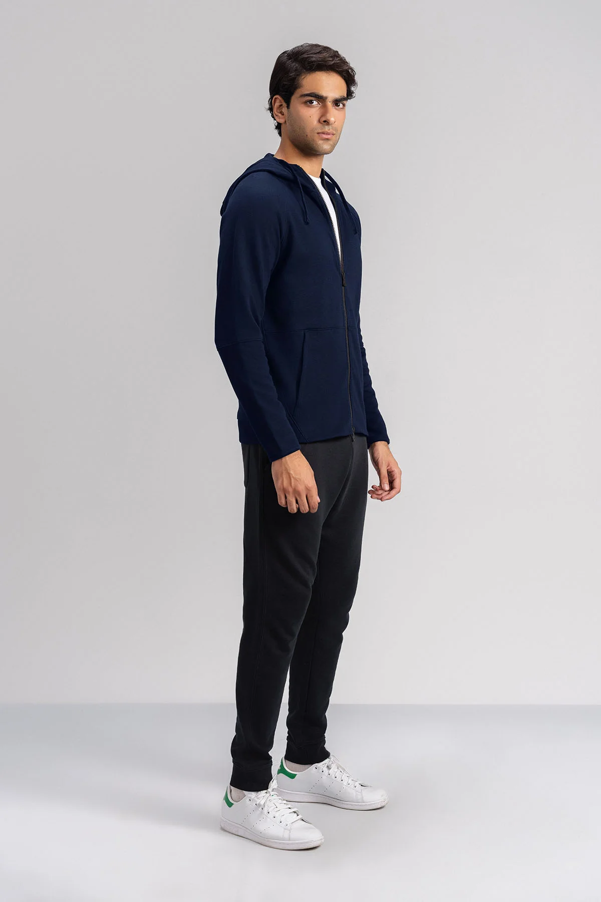 FULL ZIP HOODIE-DOUBLE KNIT - Image 5