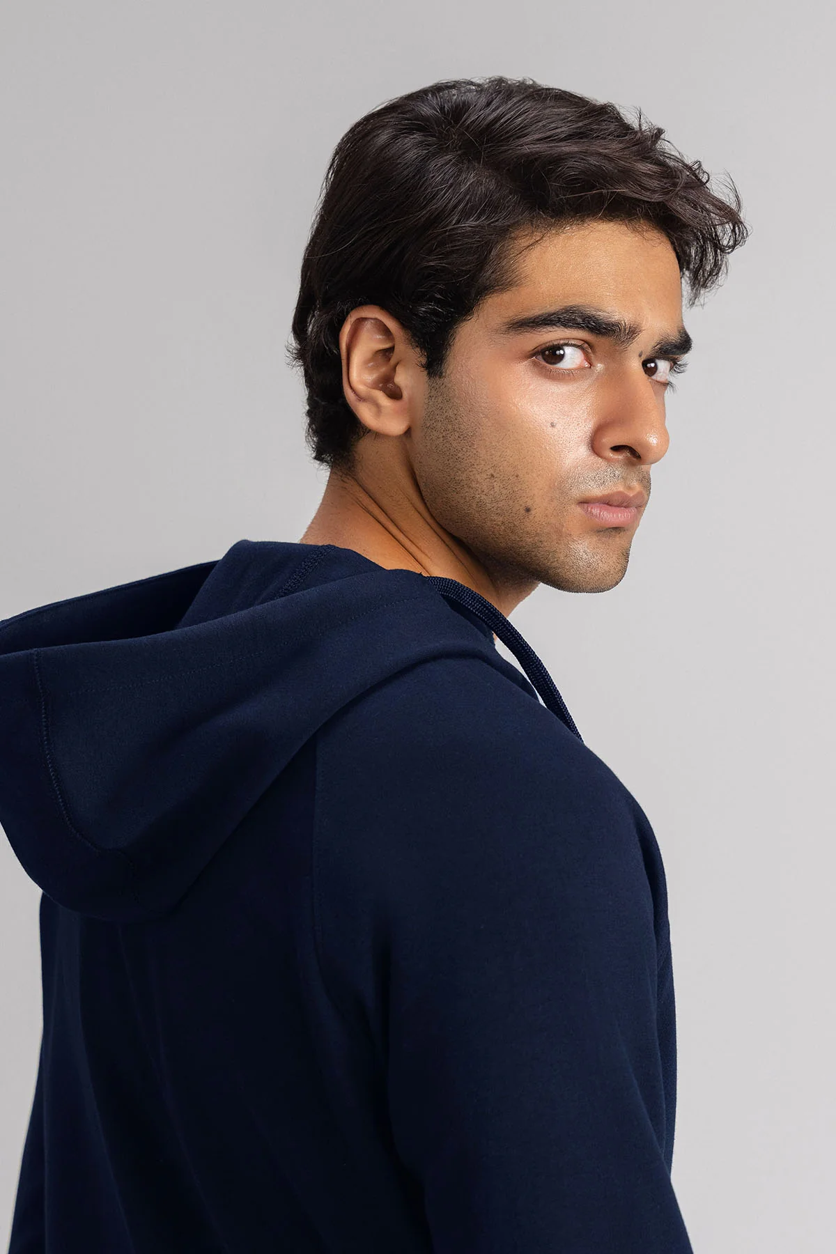 FULL ZIP HOODIE-DOUBLE KNIT - Image 6