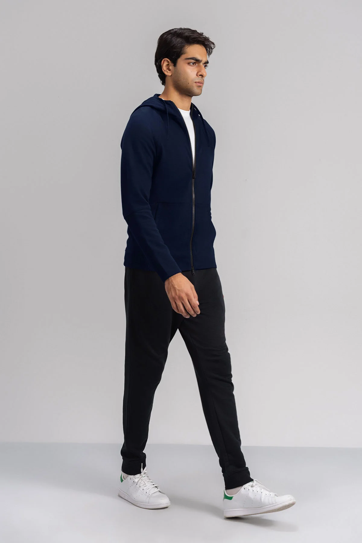 FULL ZIP HOODIE-DOUBLE KNIT - Image 7