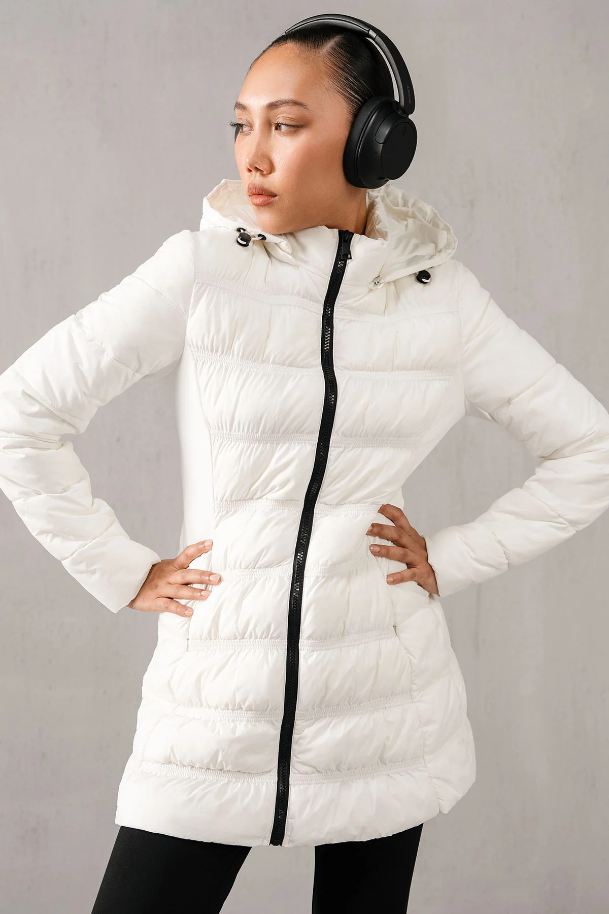 HOODED DOWN JACKET - Image 6