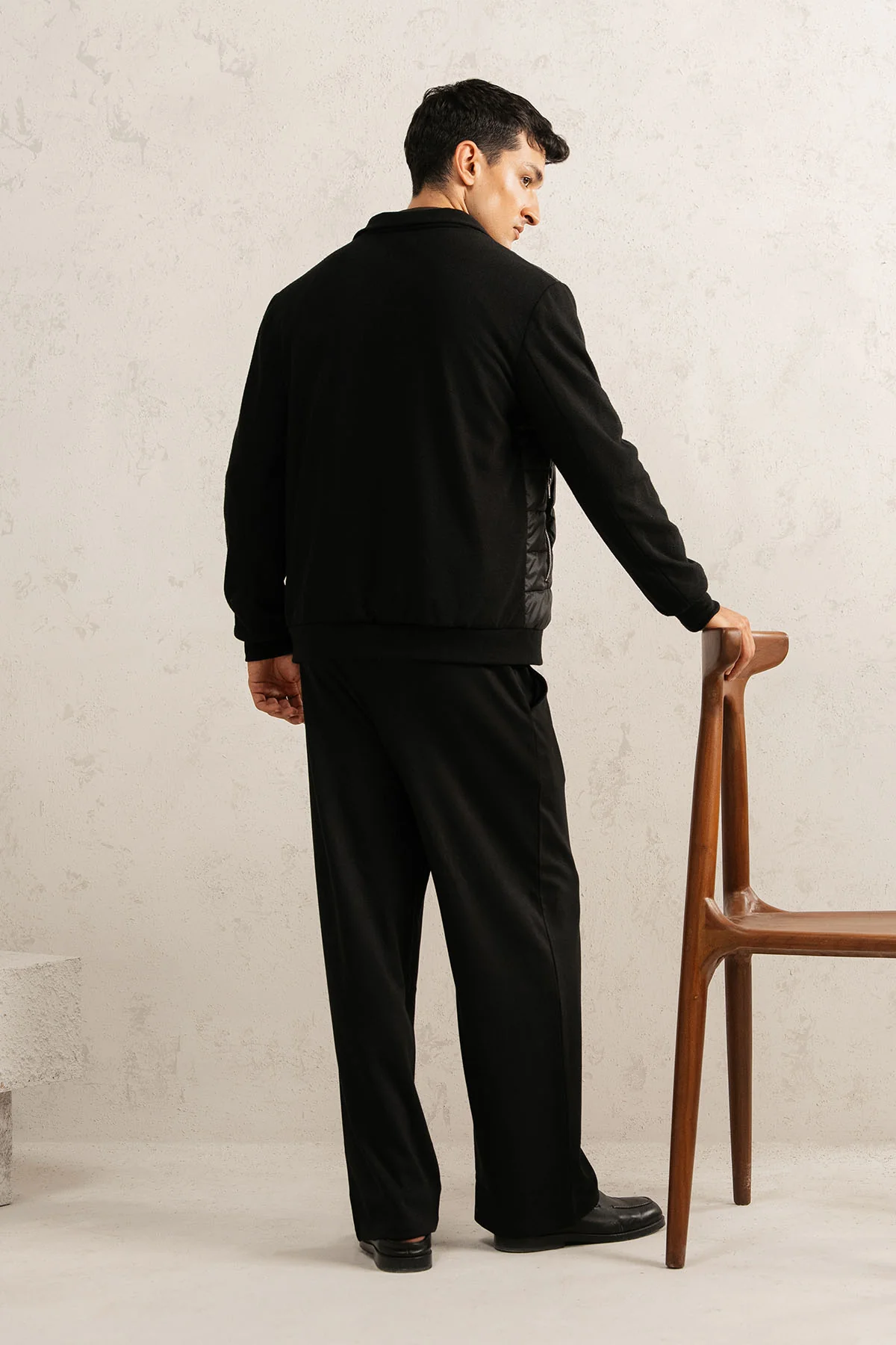 KNIT HYBRID JACKET - Image 3