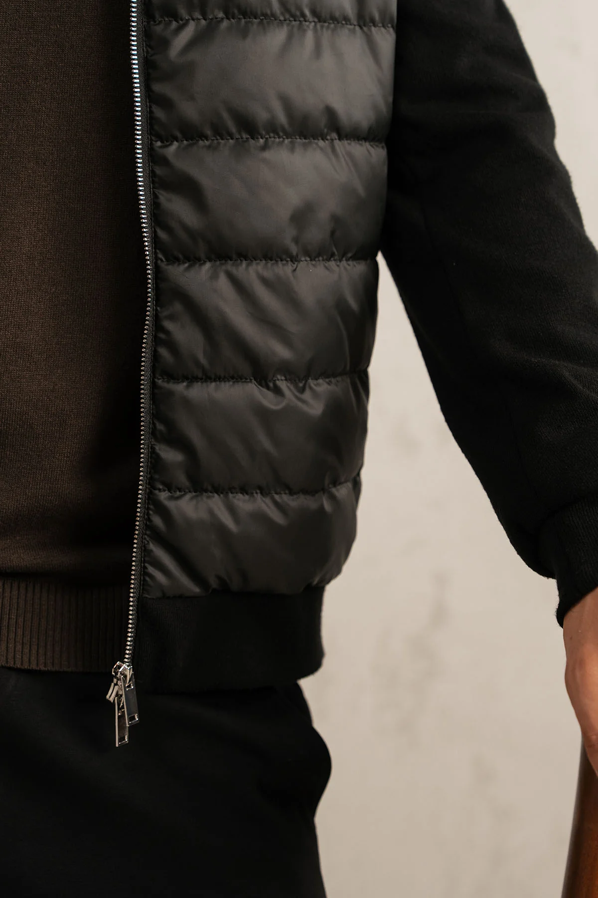 KNIT HYBRID JACKET - Image 8