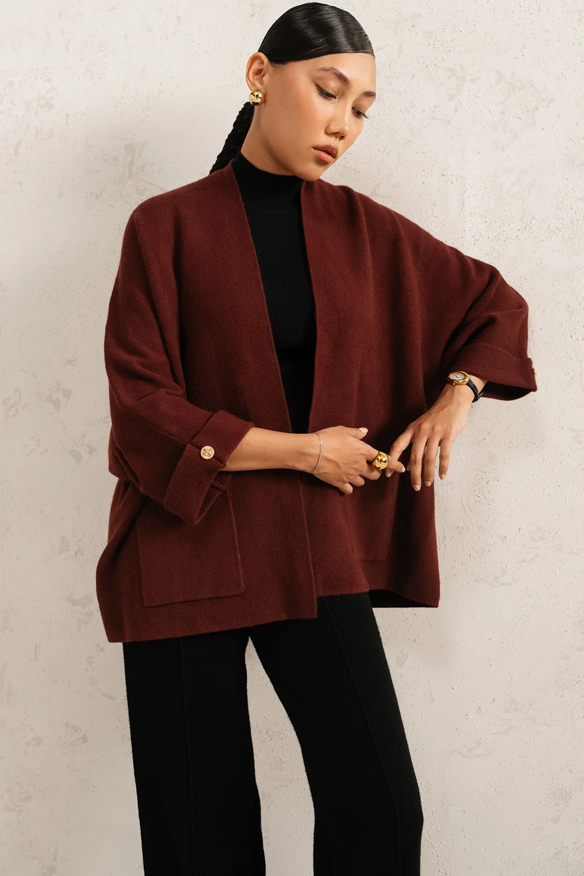 LIGHTWEIGHT OPEN CARDIGAN - Image 4