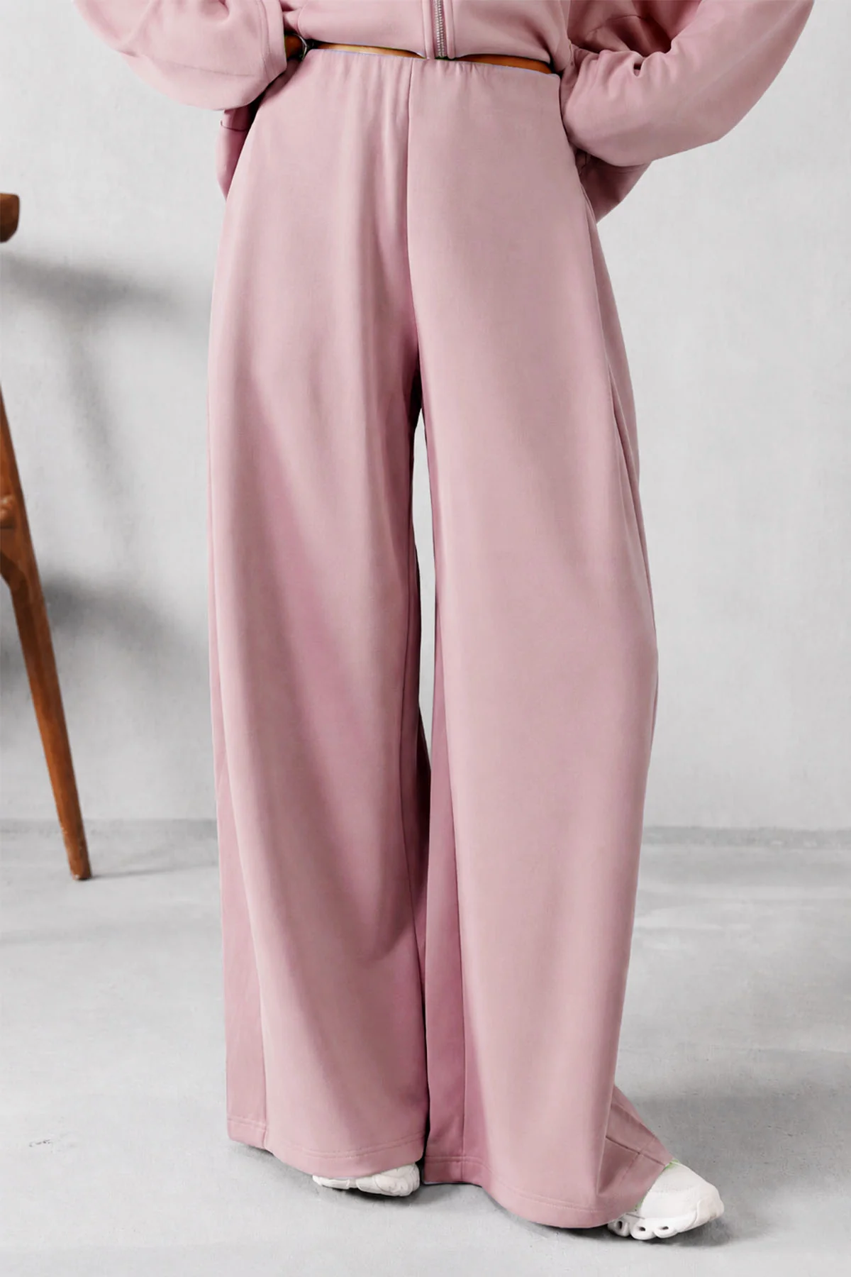 LIGHTWEIGHT WIDE-LEG PANTS-CLOUDLUX - Image 2
