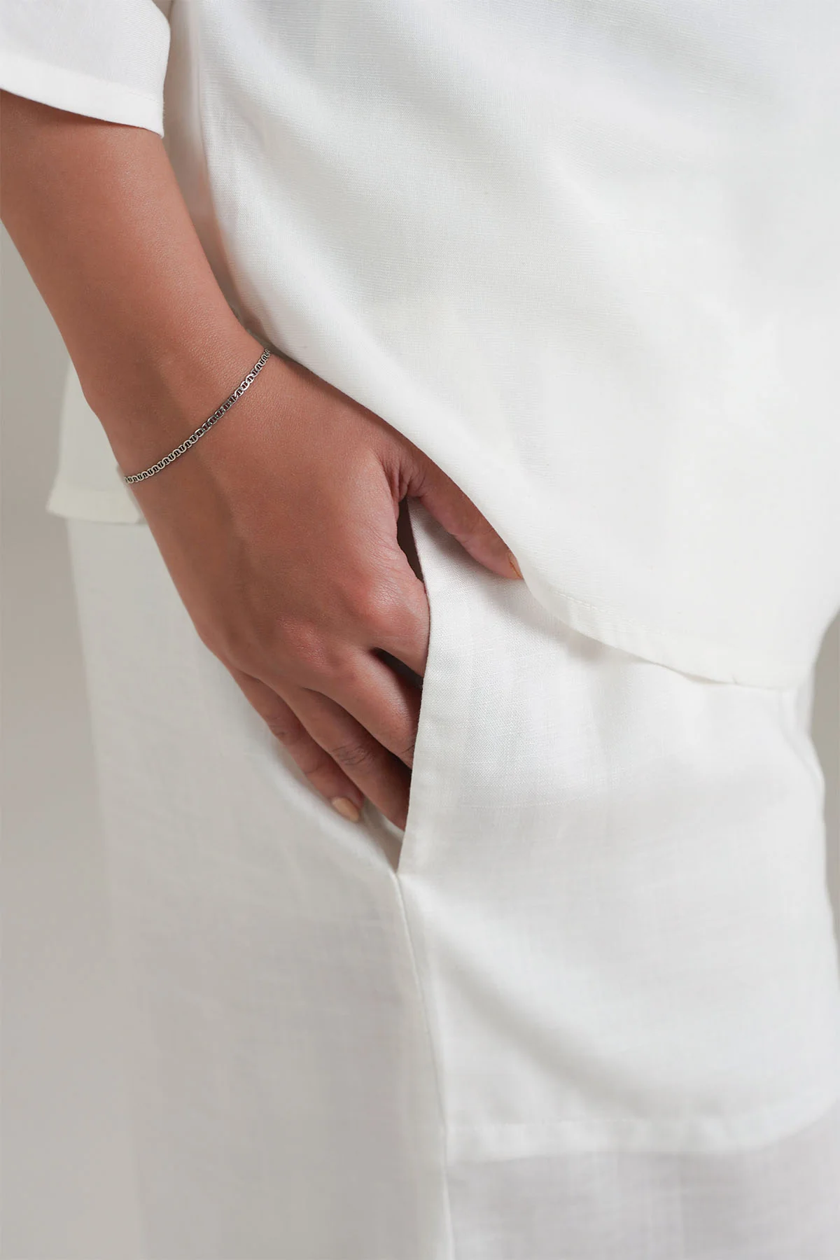 LINEN BLEND CULOTTE - Image 2
