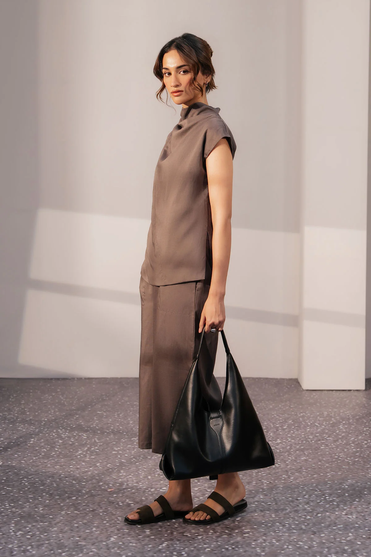 LINEN BLEND CULOTTE - Image 3