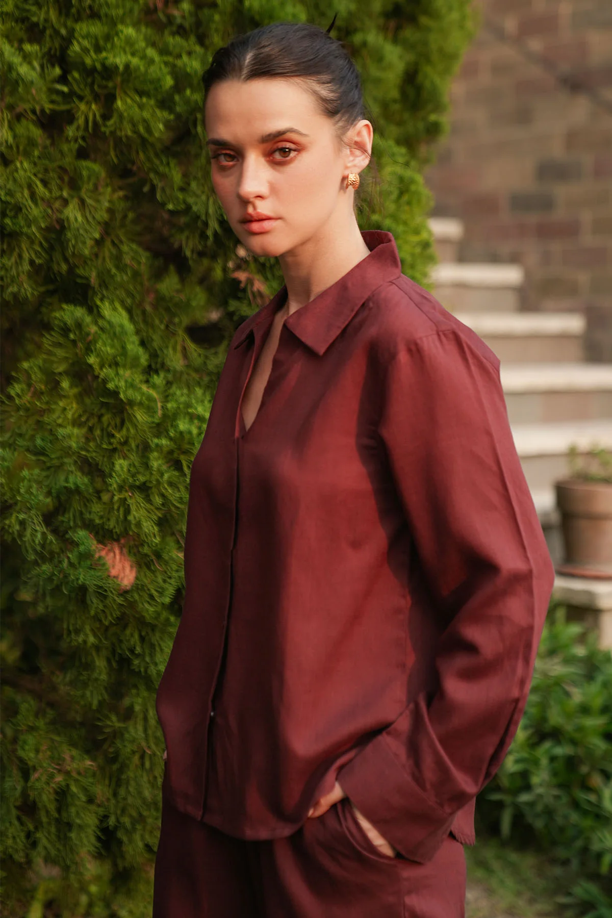 LINEN BLEND FULL SLEEVE - Image 4