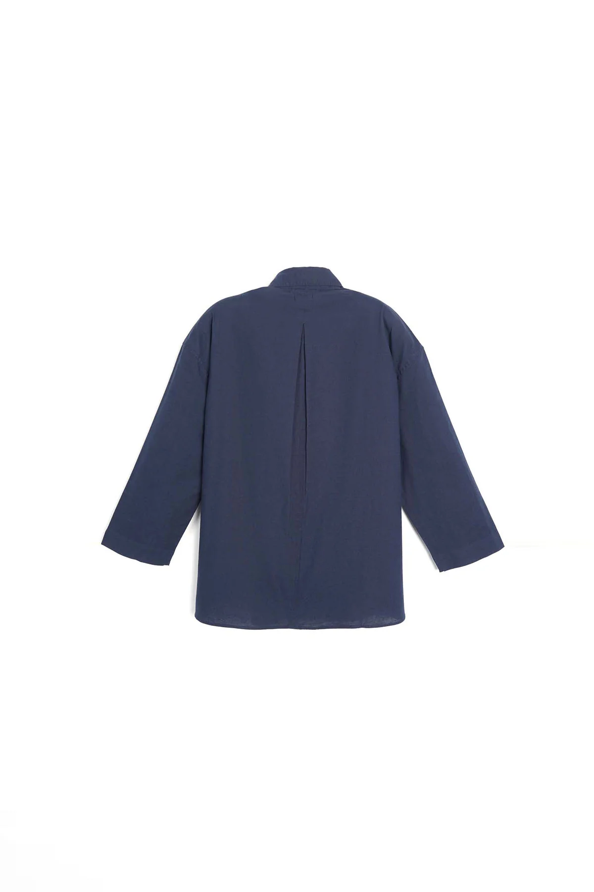 LINEN HALF PLACKET SHIRT - Image 3