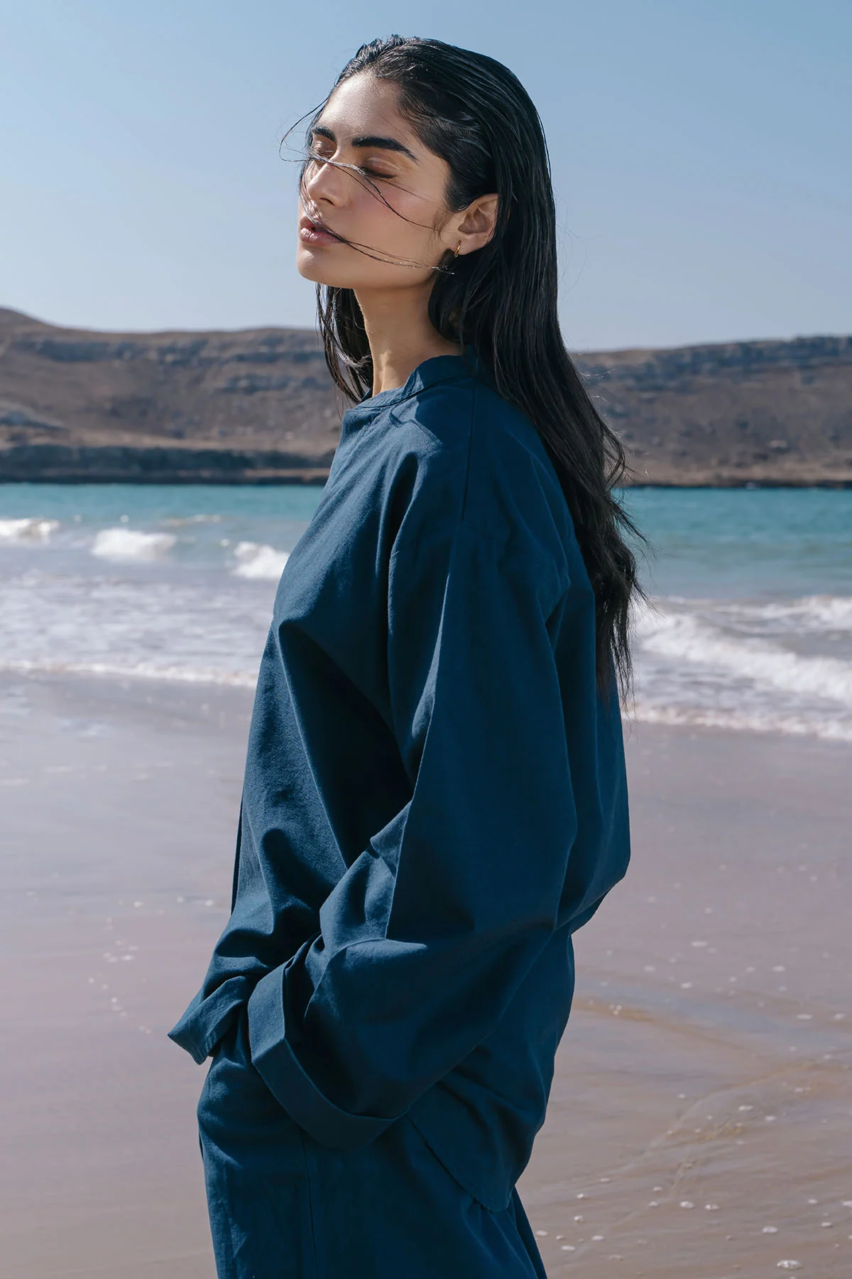 LINEN PALAZZO PANTS - Image 3