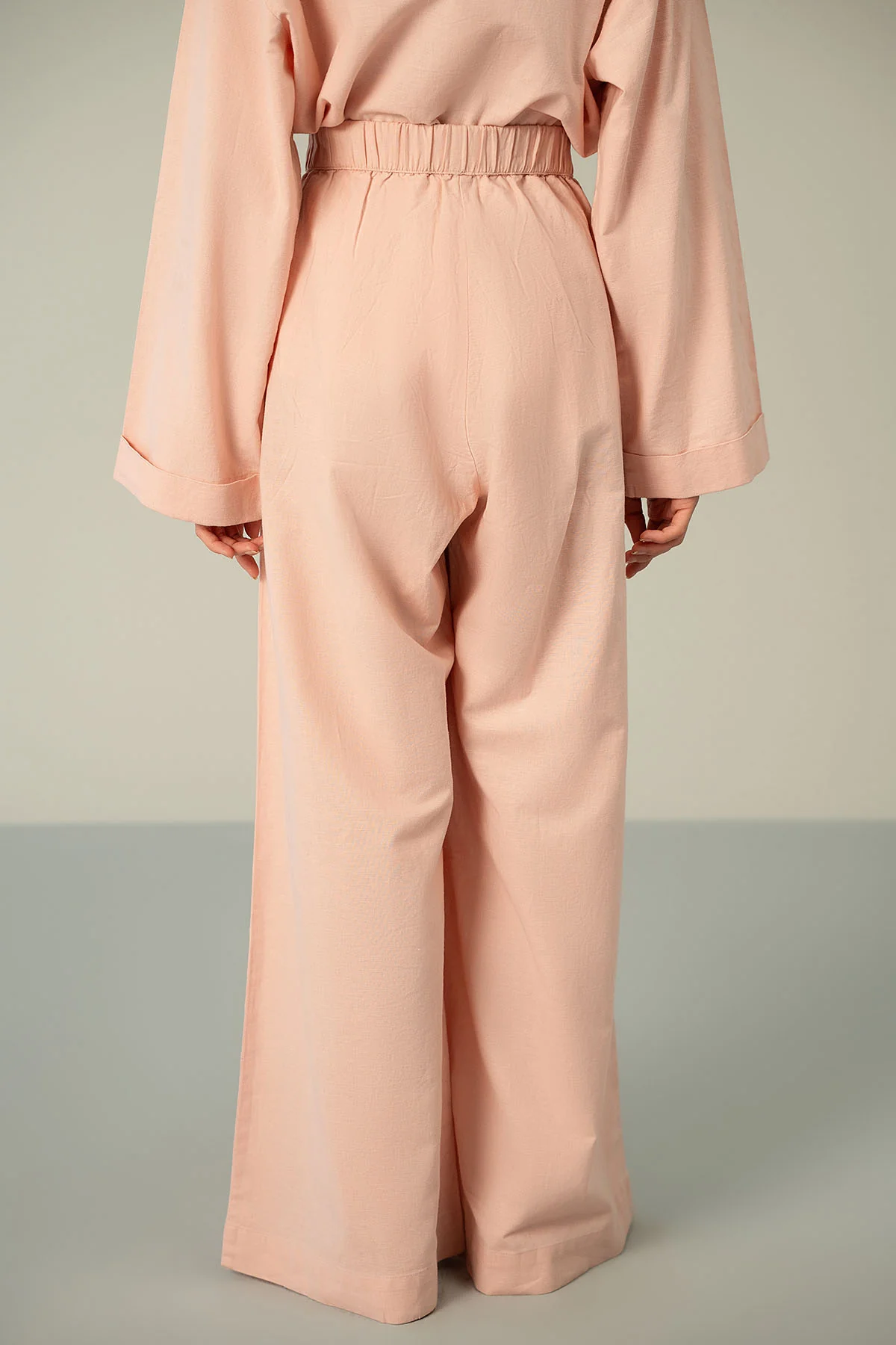 LINEN PALAZZO PANTS - Image 3