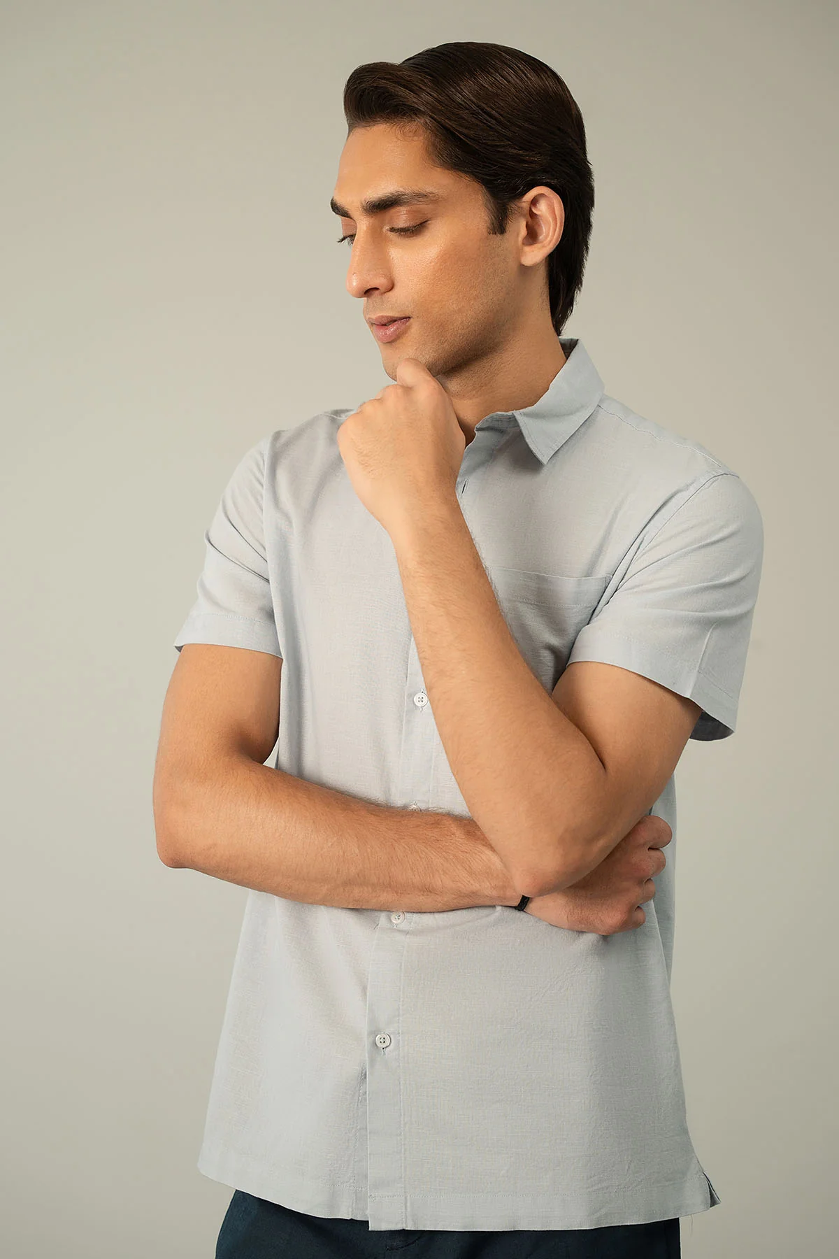 LINEN RESORT SHIRT - Image 7