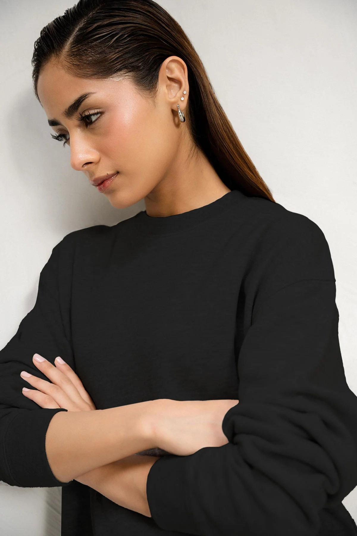 LONG SWEATSHIRT - PIMA TERY - Image 7