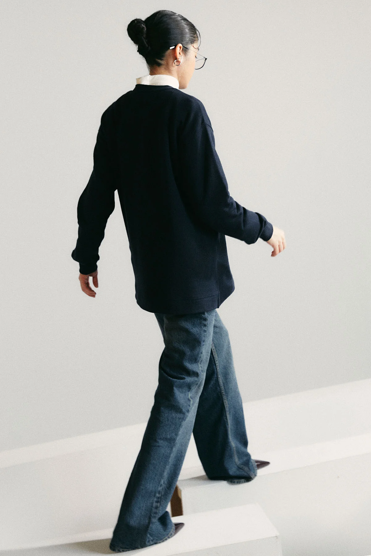 LONG SWEATSHIRT - PIMA TERY - Image 4