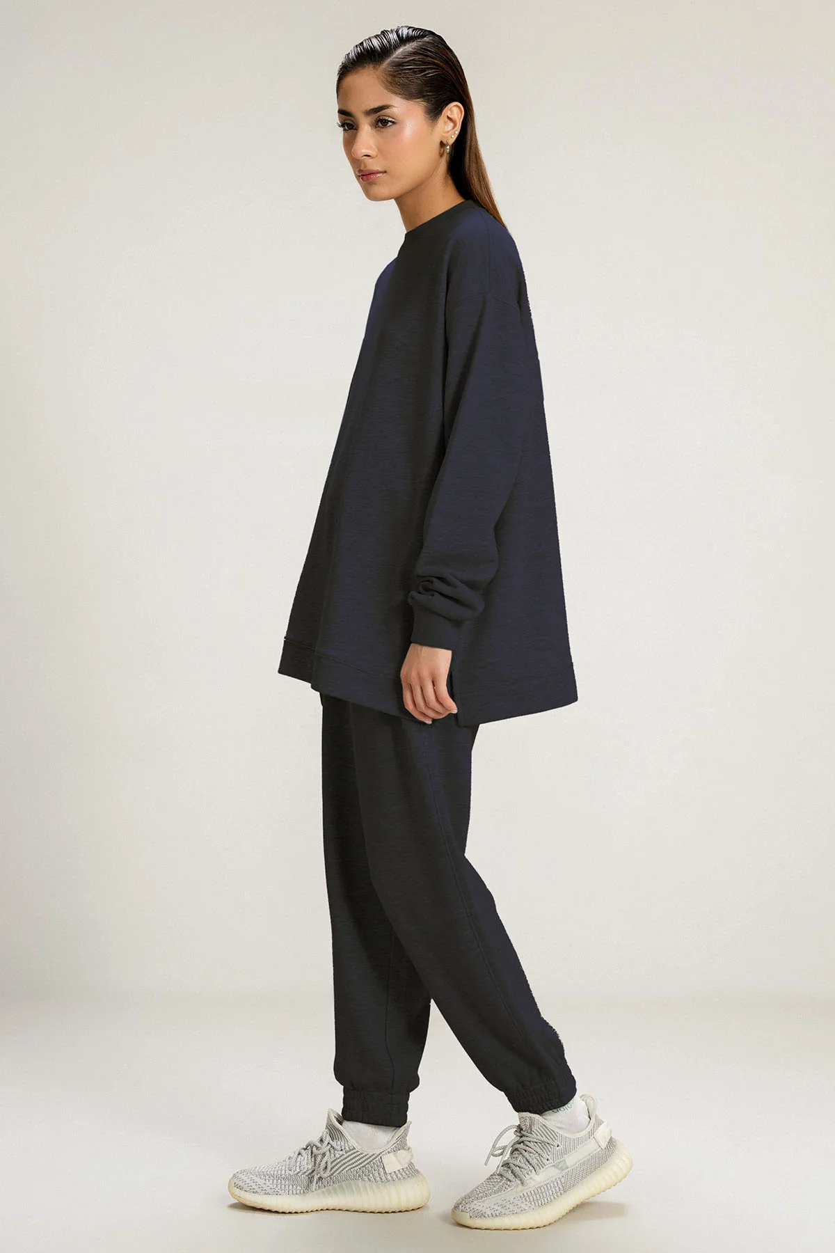 LONG SWEATSHIRT - PIMA TERY - Image 6