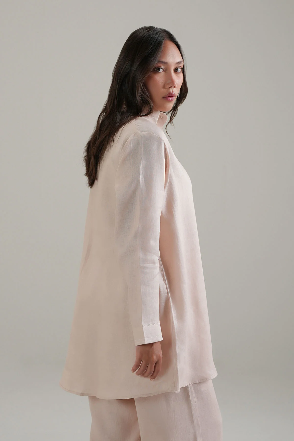 LONG TUNIC - 100% LINEN - Image 4