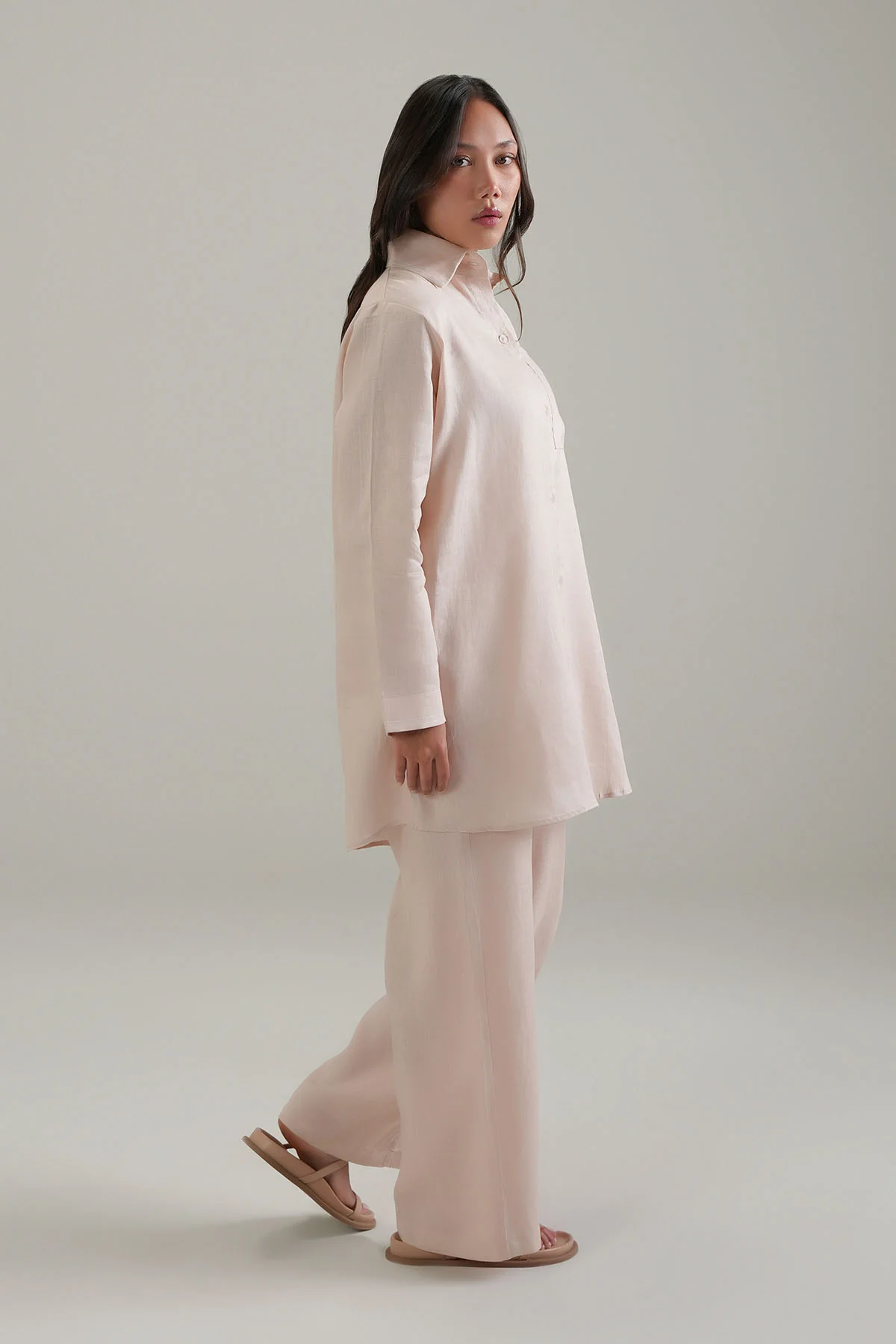 LONG TUNIC - 100% LINEN - Image 5