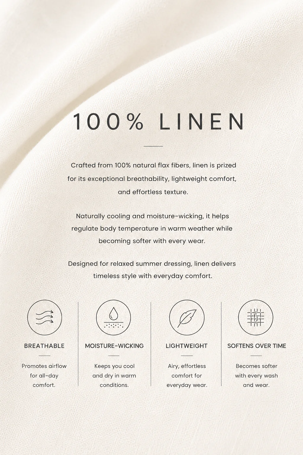 LONG TUNIC - 100% LINEN - Image 6