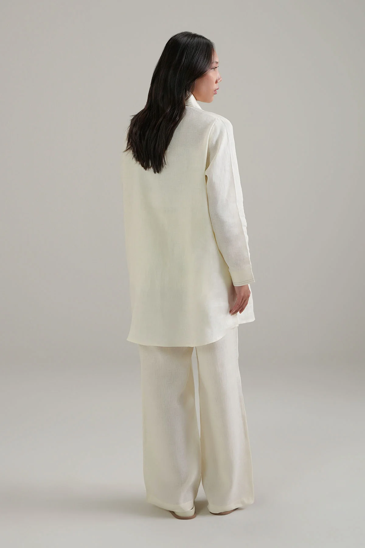 LONG TUNIC - 100% LINEN - Image 7