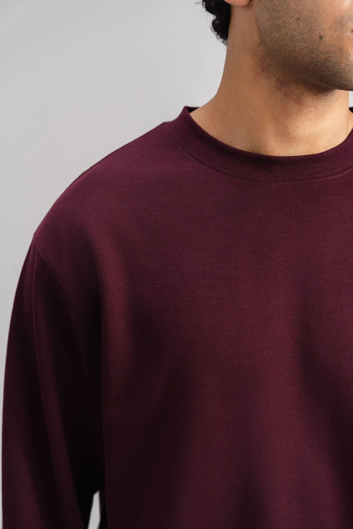 MEN BOXY SWEAT-DOUBLE KNIT - Image 3