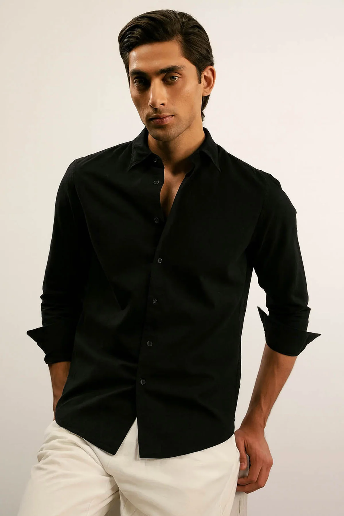CLASSIC LINEN SHIRT - Image 3