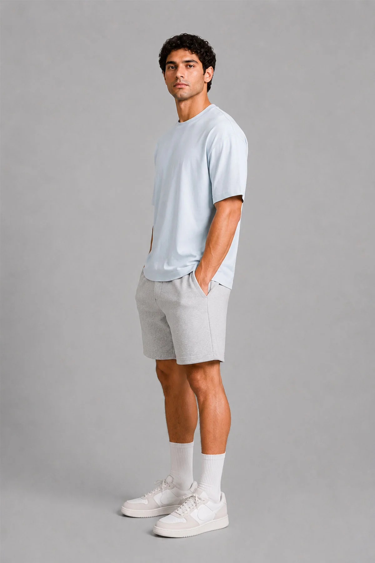 MEN OVERSIZED DOUBLE KNIT T-SHIRT - Image 3