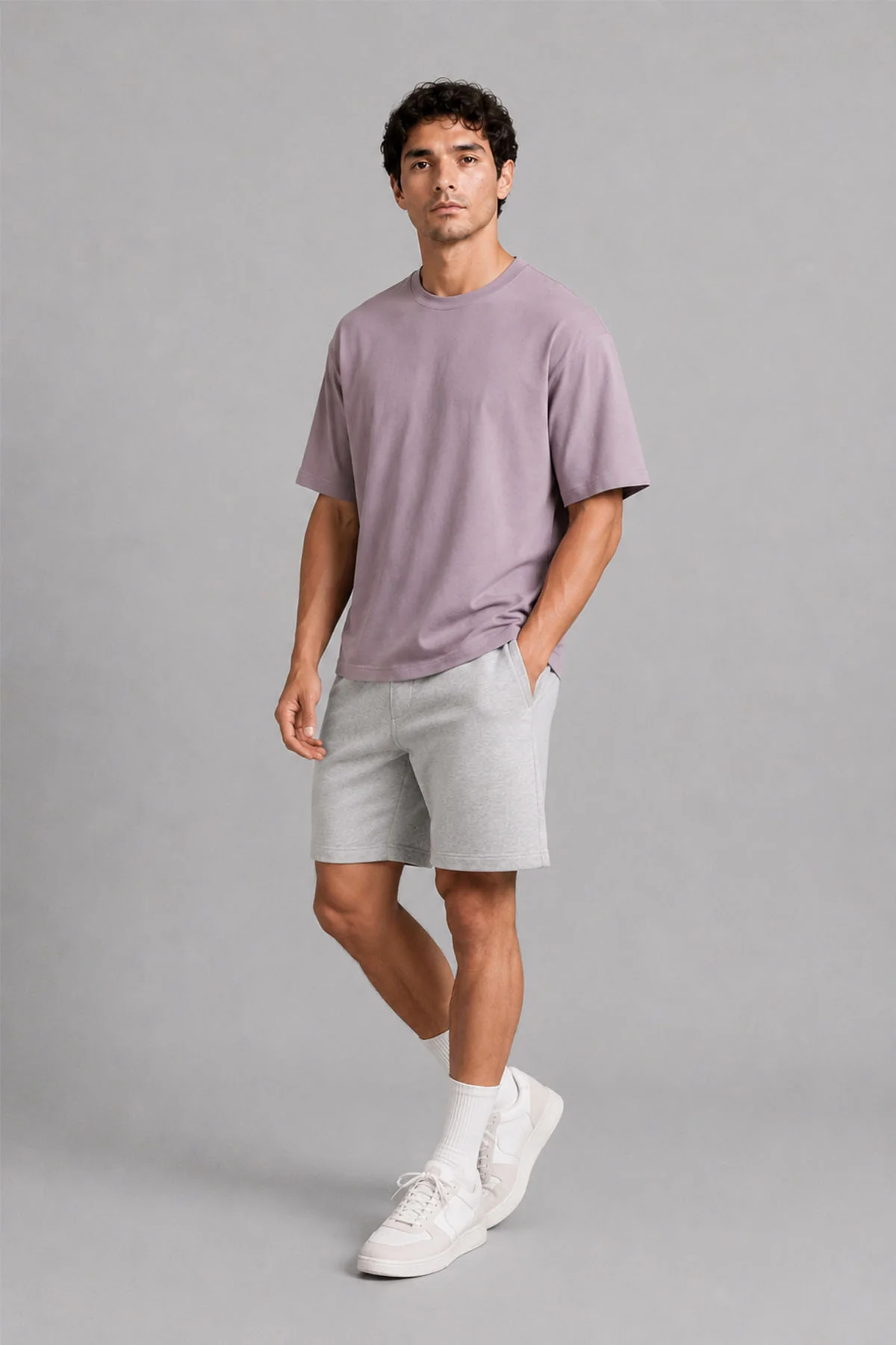 MEN OVERSIZED DOUBLE KNIT T-SHIRT - Image 3