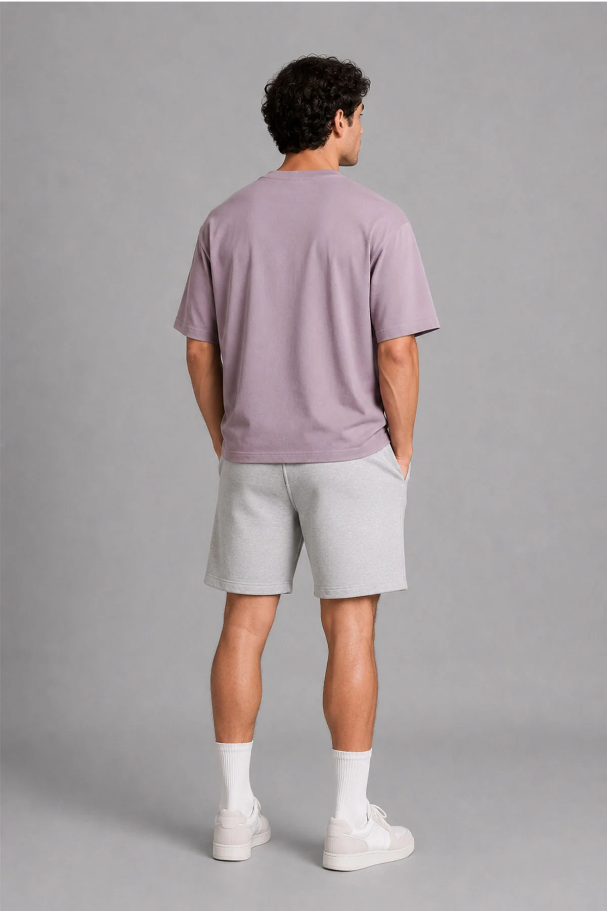 MEN OVERSIZED DOUBLE KNIT T-SHIRT - Image 4