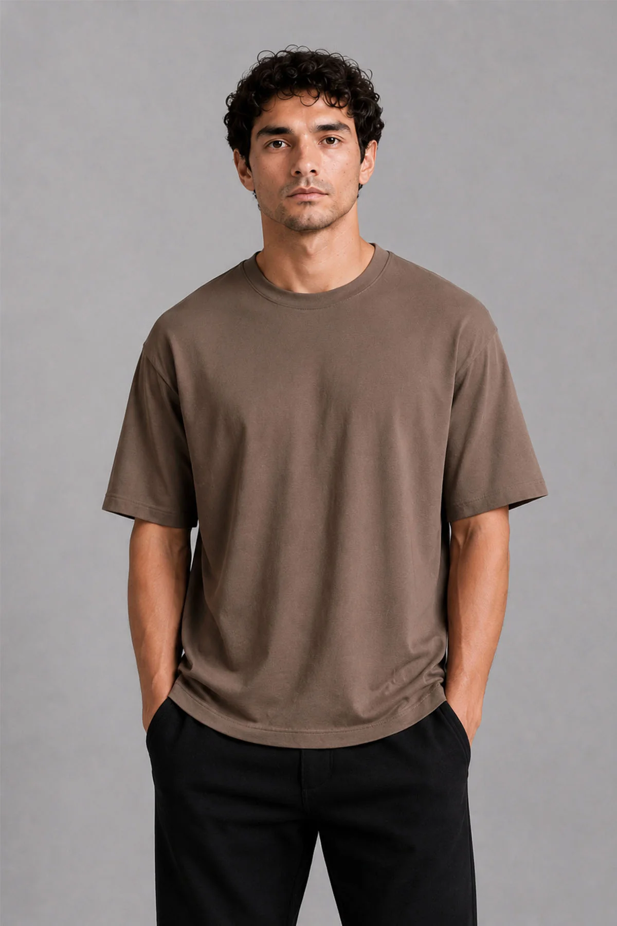 MEN OVERSIZED DOUBLE KNIT T-SHIRT - Image 2