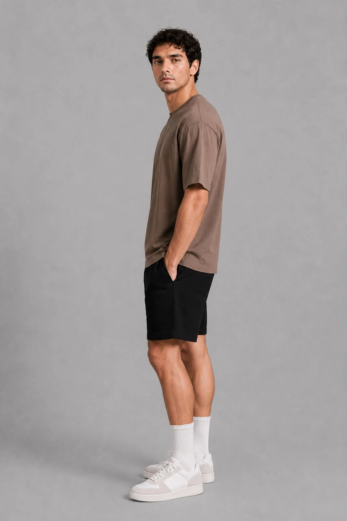 MEN OVERSIZED DOUBLE KNIT T-SHIRT - Image 3
