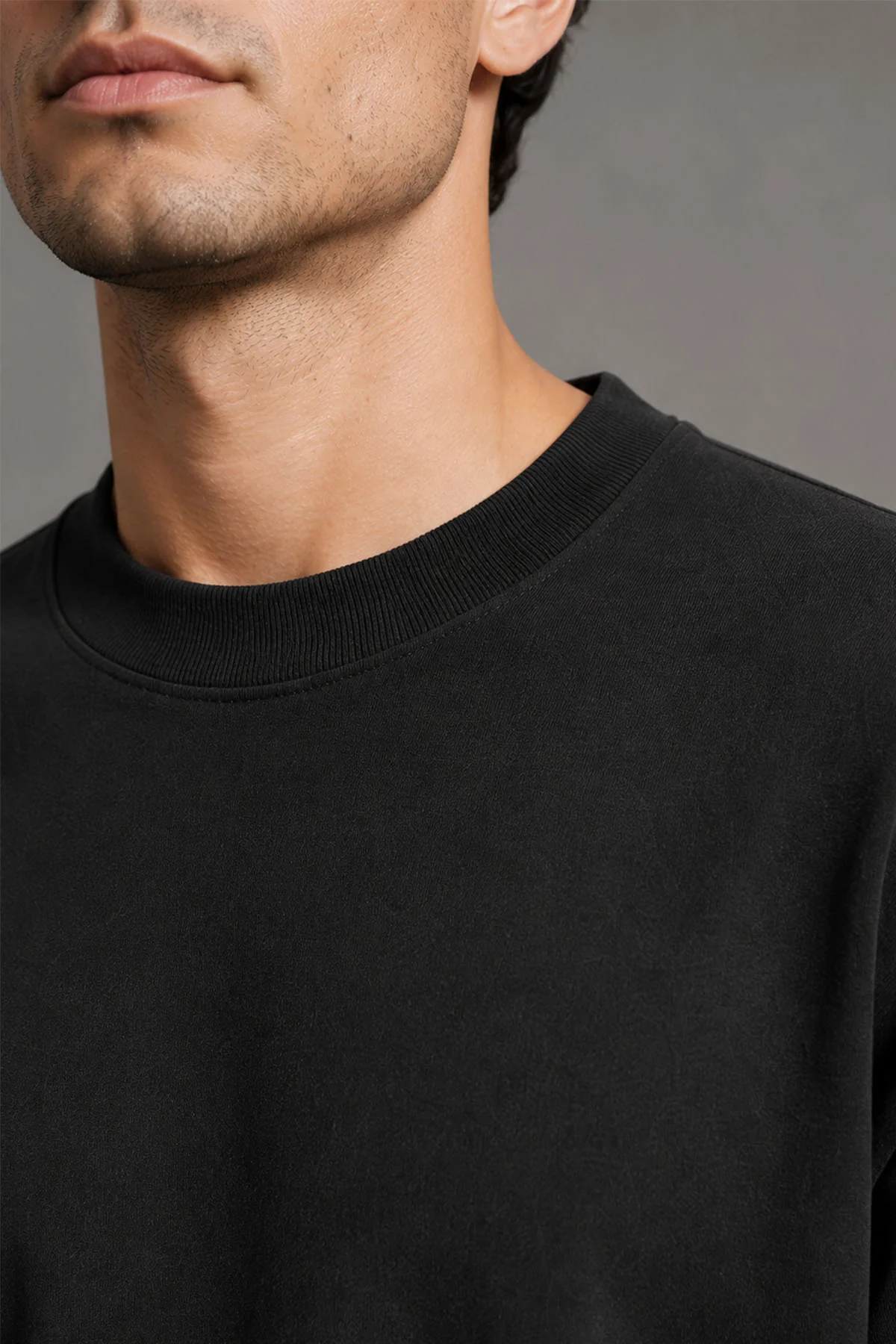 MEN OVERSIZED DOUBLE KNIT T-SHIRT - Image 2