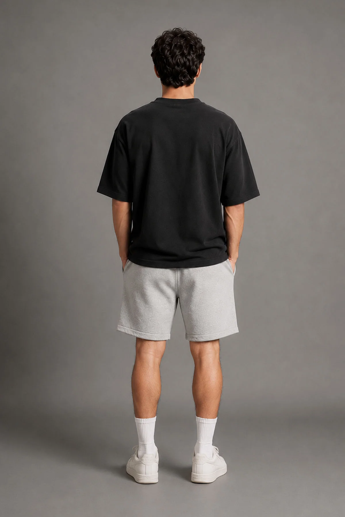MEN OVERSIZED DOUBLE KNIT T-SHIRT - Image 4
