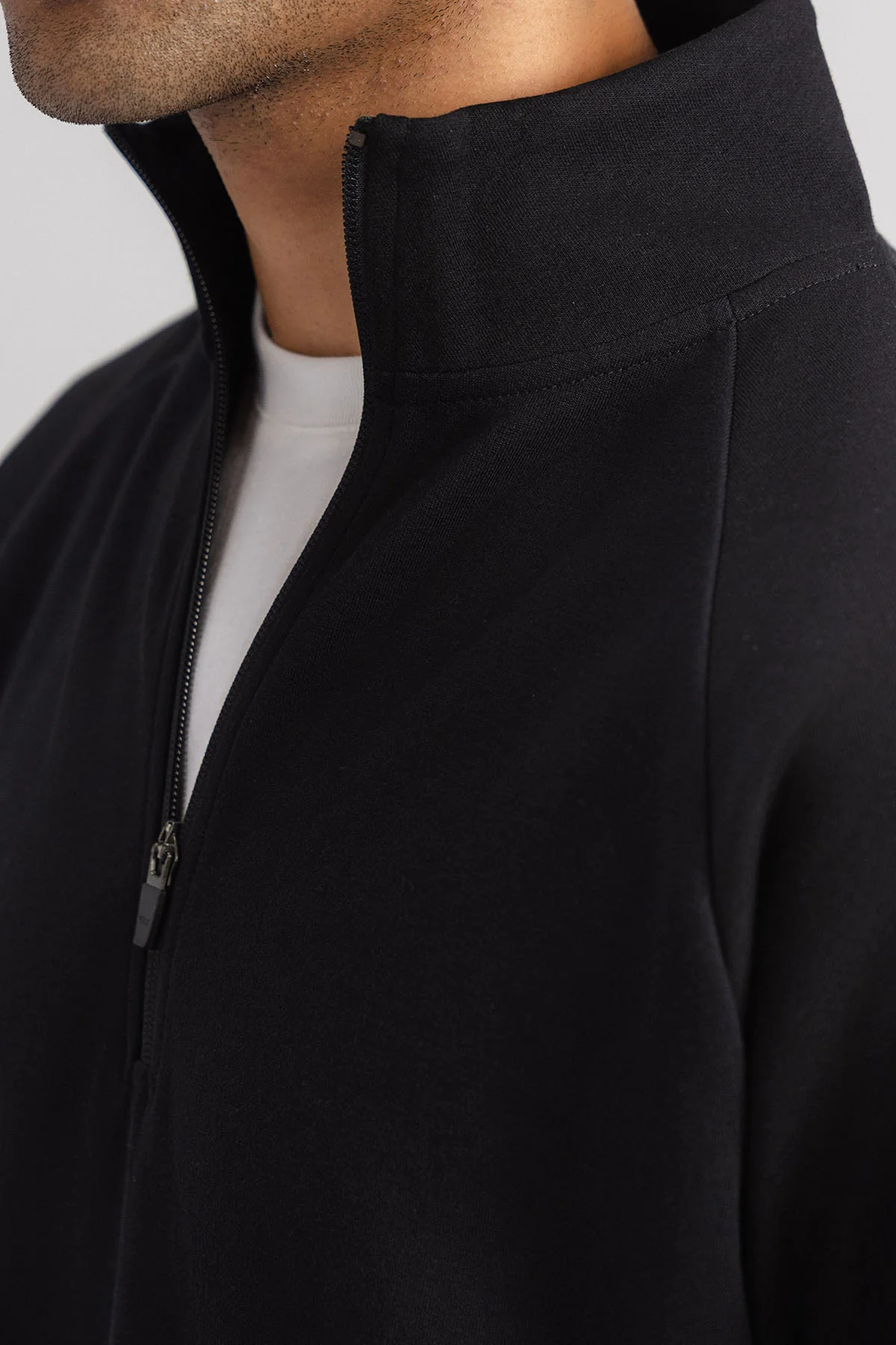 MEN QUARTER ZIP-DOUBLE KNIT - Image 6