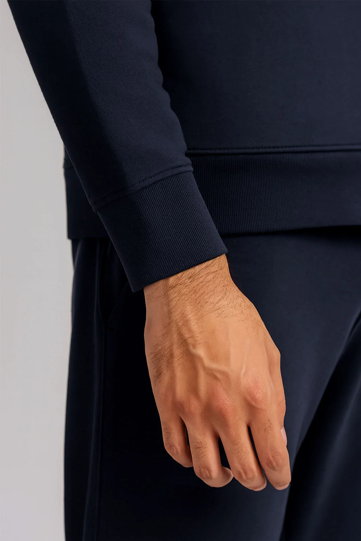 MEN QUARTER ZIP-DOUBLE KNIT - Image 2