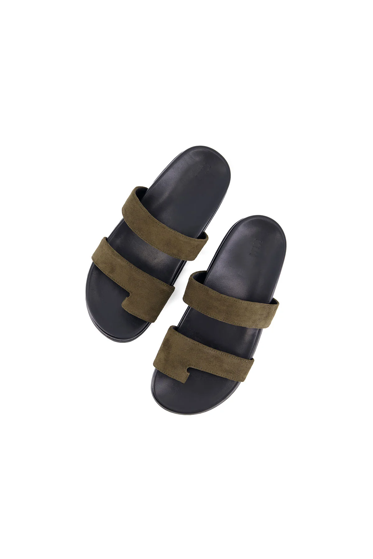 MINIMAL SUEDE SLIDES - Image 4