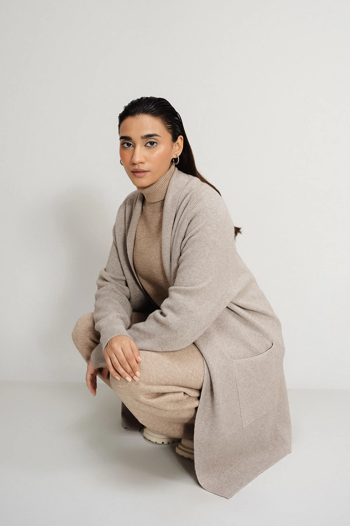 MINK CARDIGAN - KNIT WEAR - Image 3