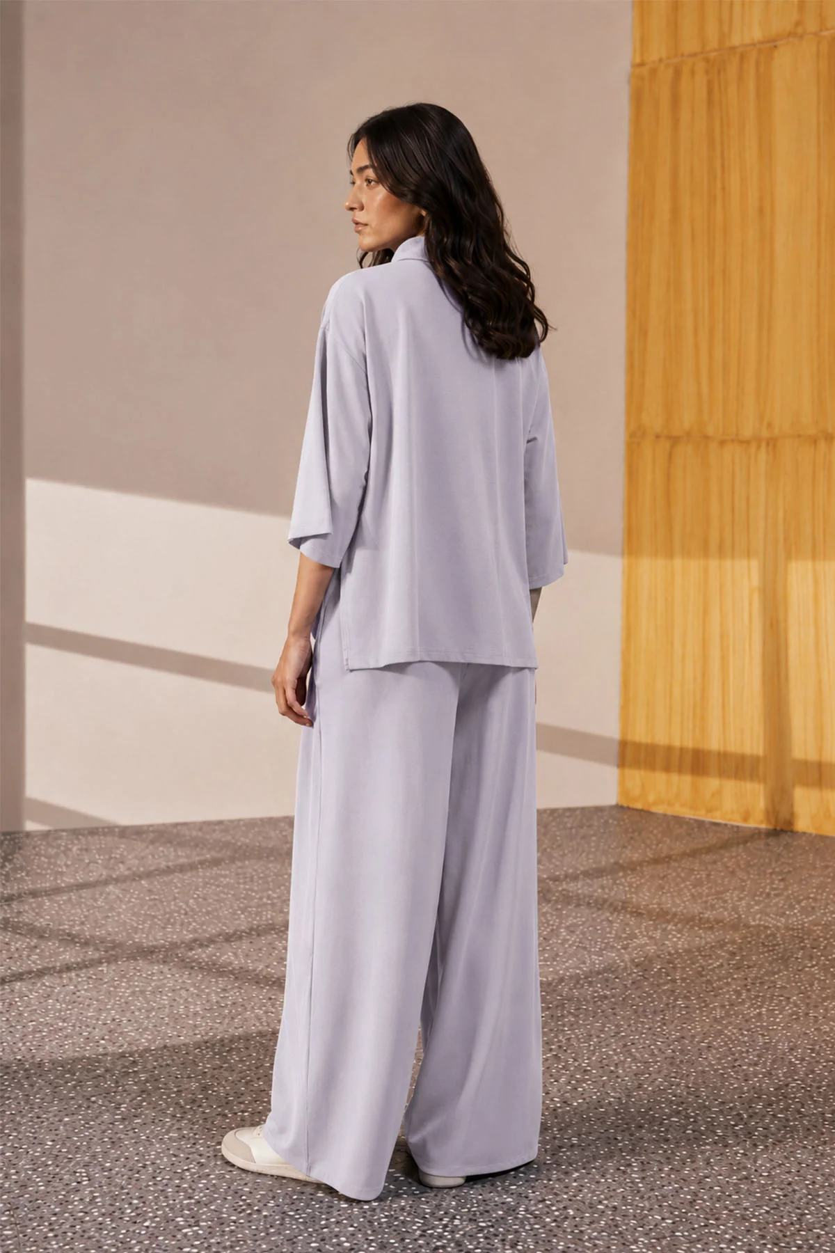 MOCK NECK SIDE SLIT CLOUDLUX - Image 4