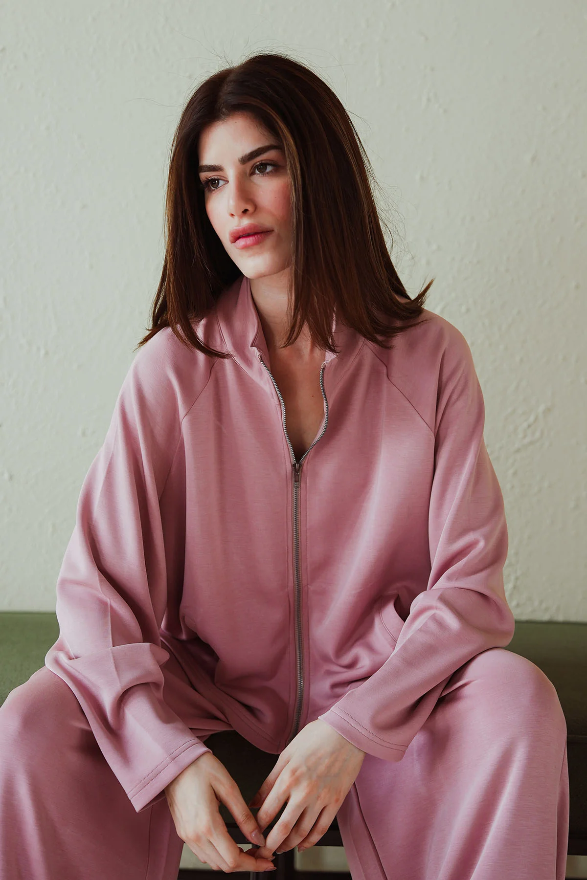 MOCK NECK ZIPPER - CLOUDLUX LIGHT - Image 2