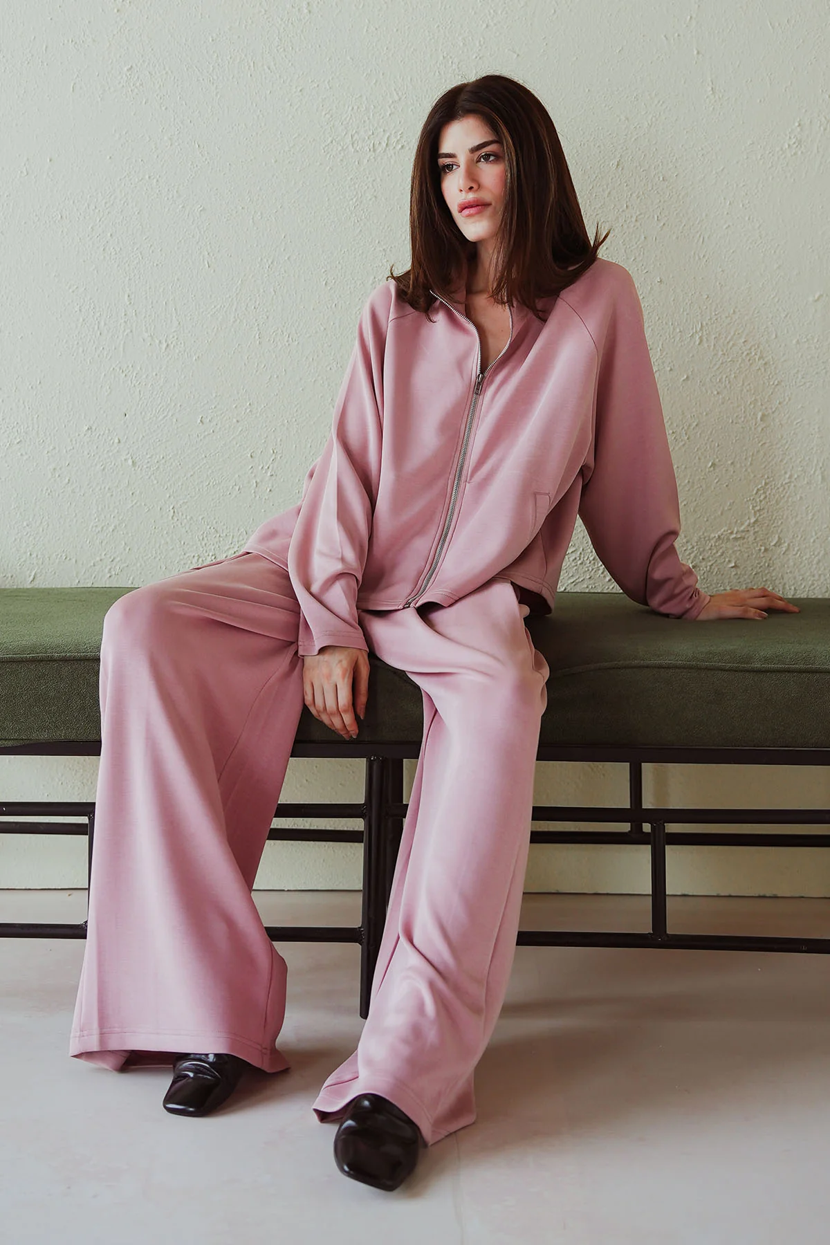MOCK NECK ZIPPER - CLOUDLUX LIGHT - Image 3