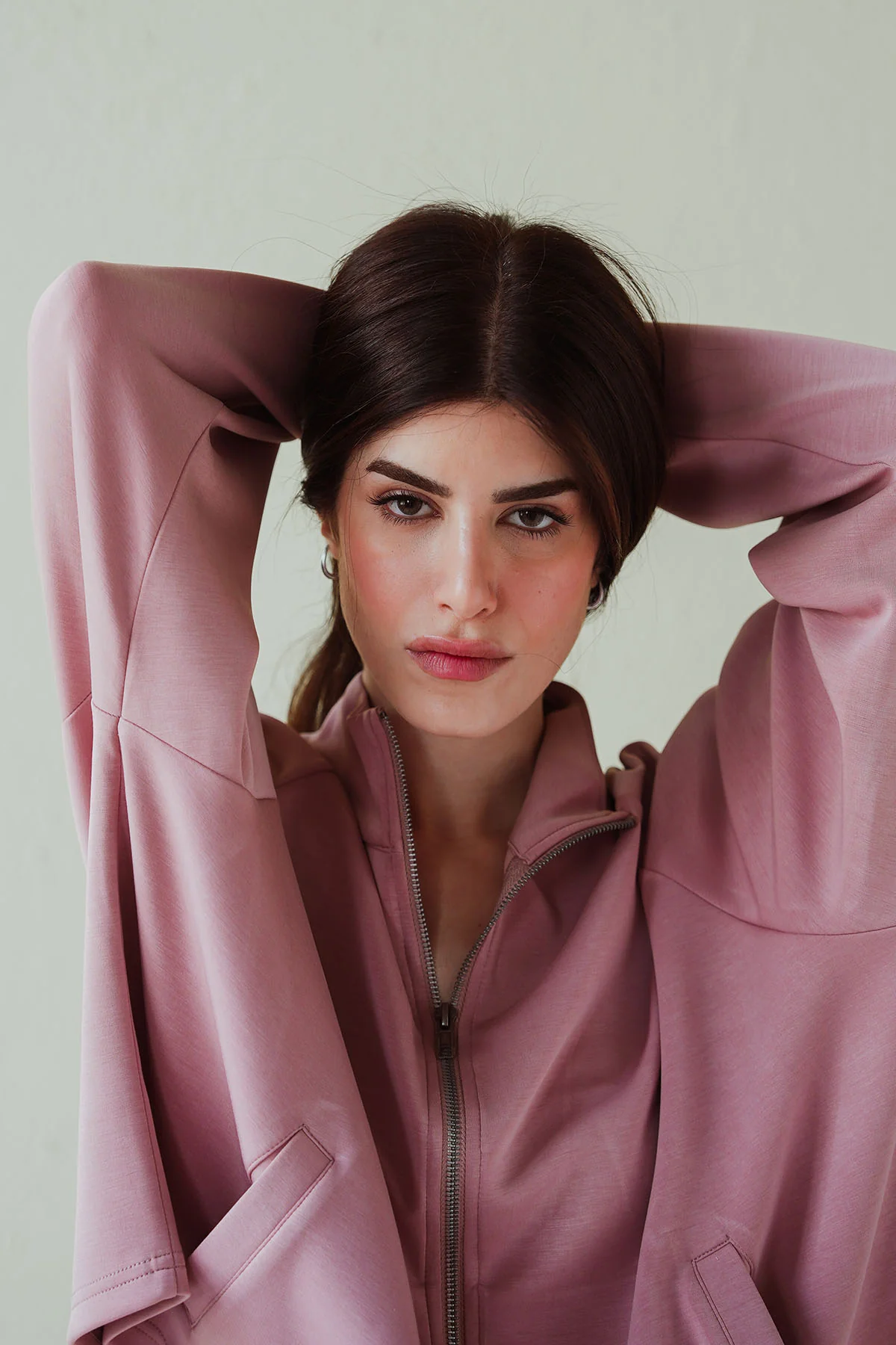 MOCK NECK ZIPPER - CLOUDLUX LIGHT - Image 4