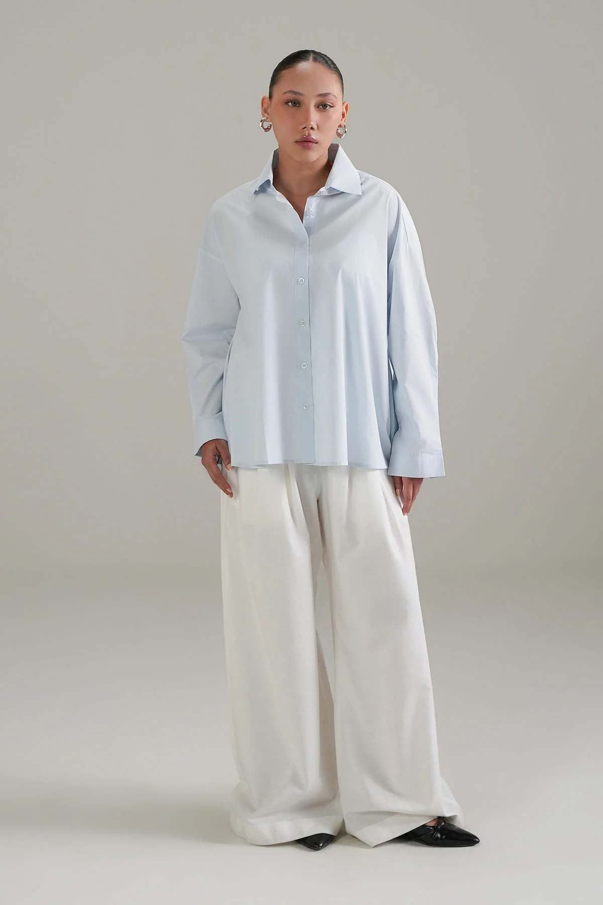 MODAL BLEND COLLAR SHIRT - Image 5