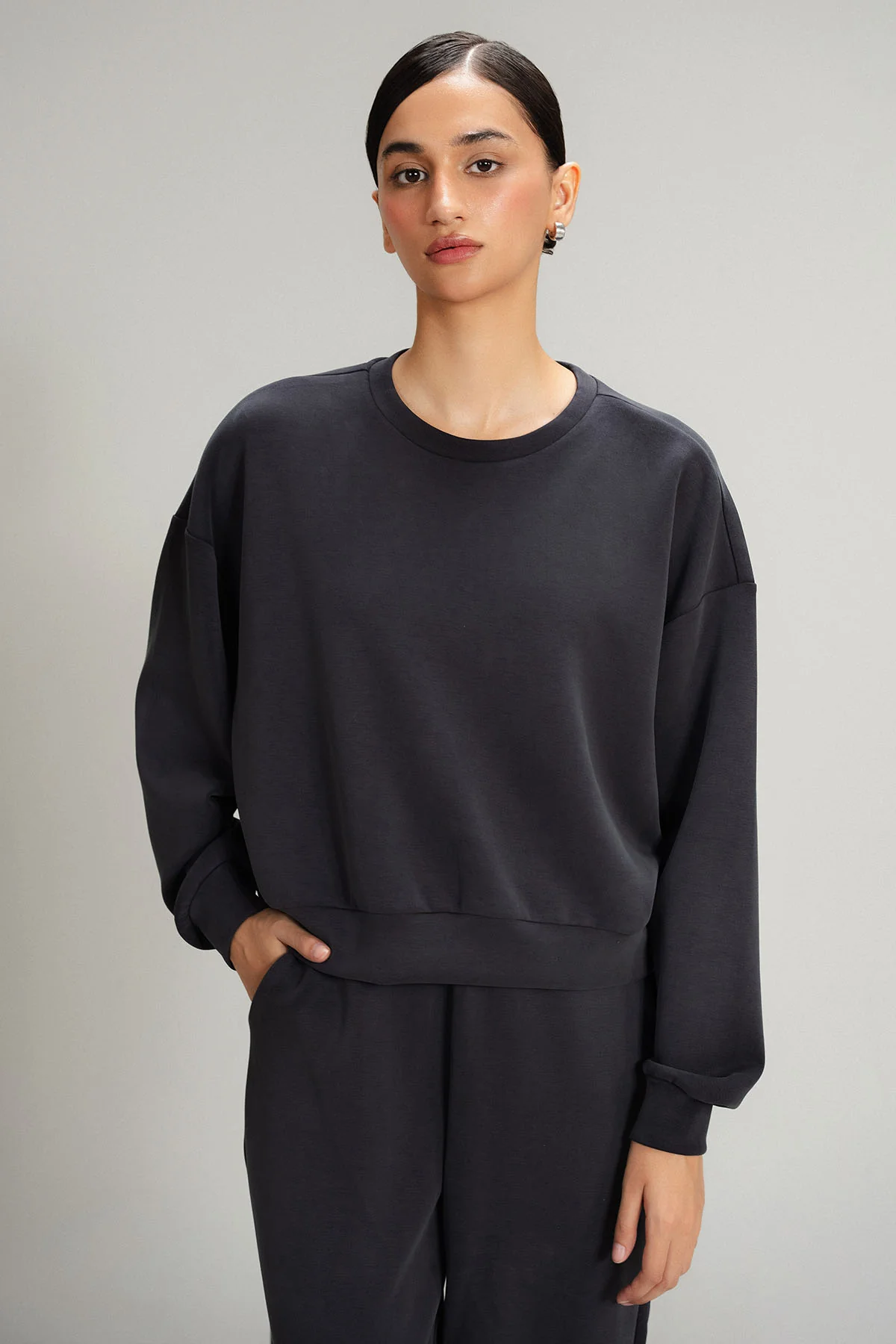 CREW NECK SWEATSHIRT CLOUDLUX - Image 4