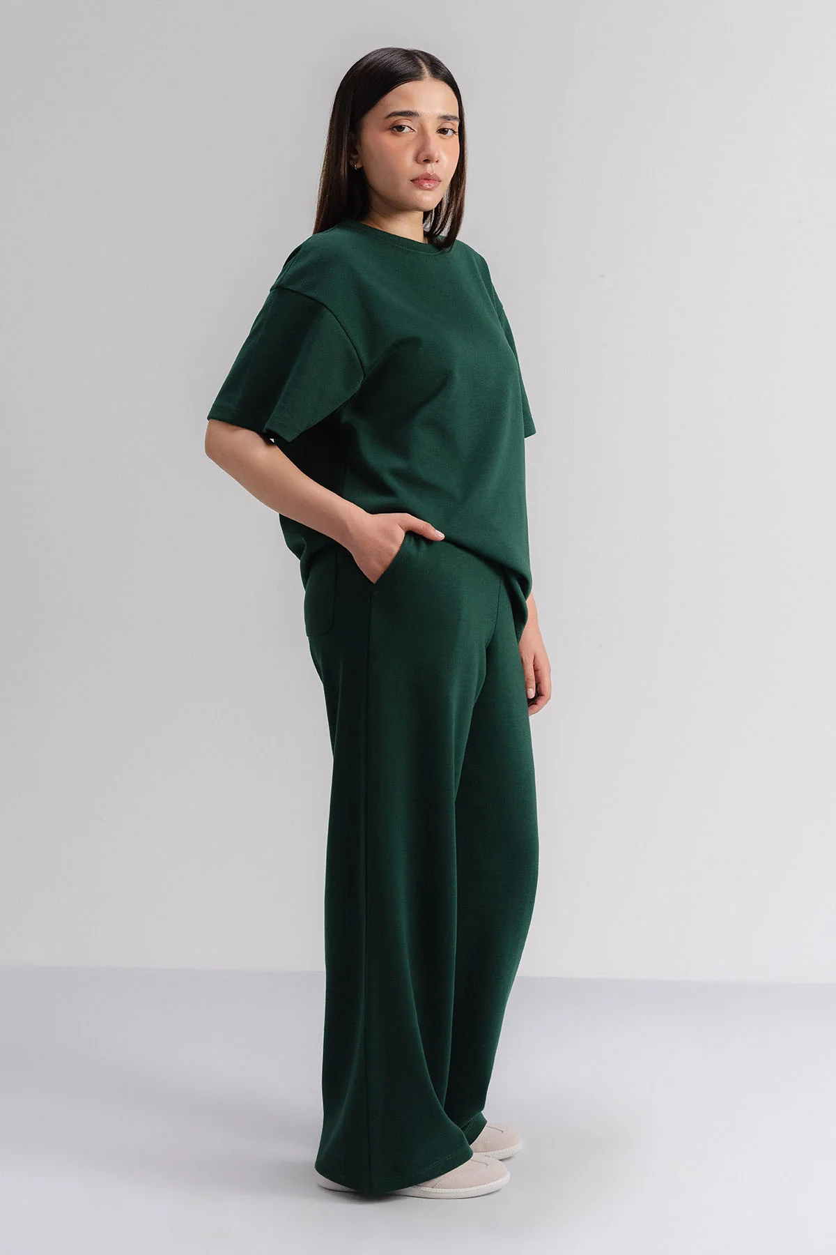 MOVE WIDE TROUSERS-DOUBLE KNIT - Image 5