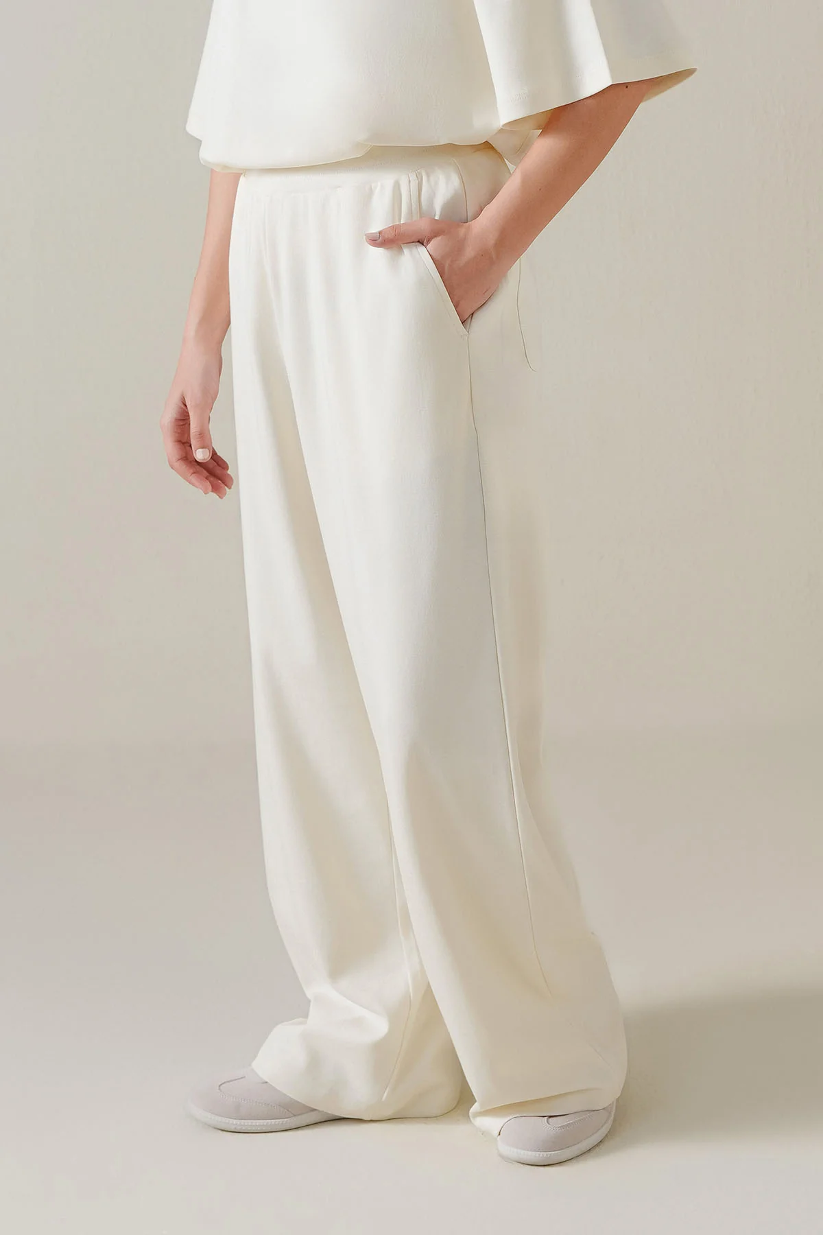 MOVE WIDE TROUSERS-DOUBLE KNIT - Image 3