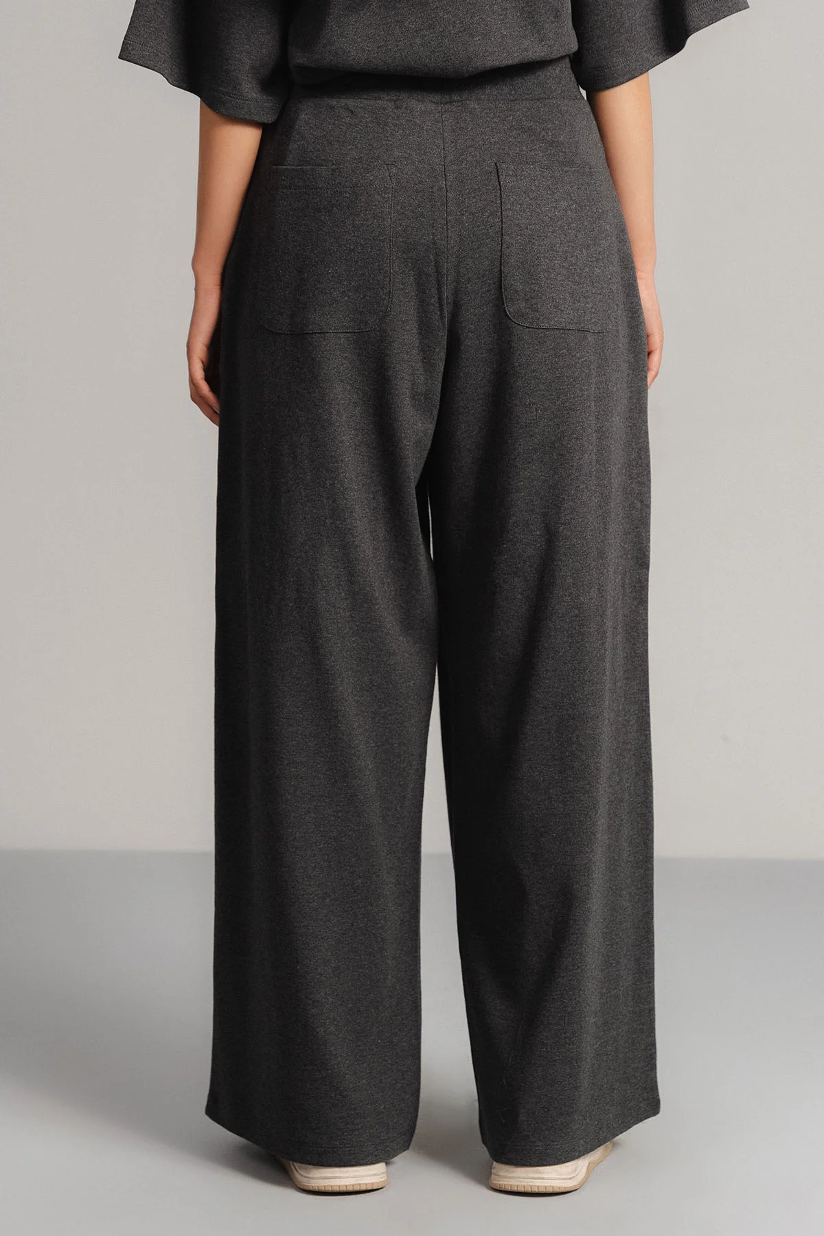 MOVE WIDE TROUSERS-DOUBLE KNIT LIGHT - Image 3