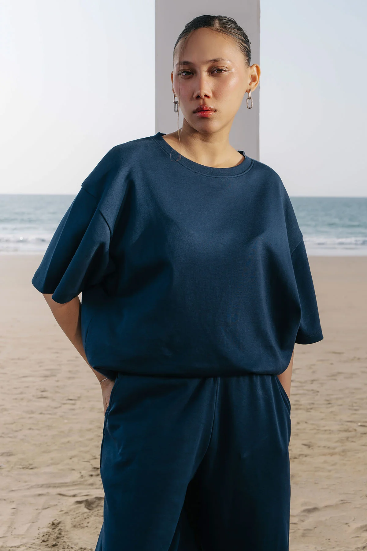 MOVE WIDE TROUSERS-DOUBLE KNIT LIGHT - Image 4