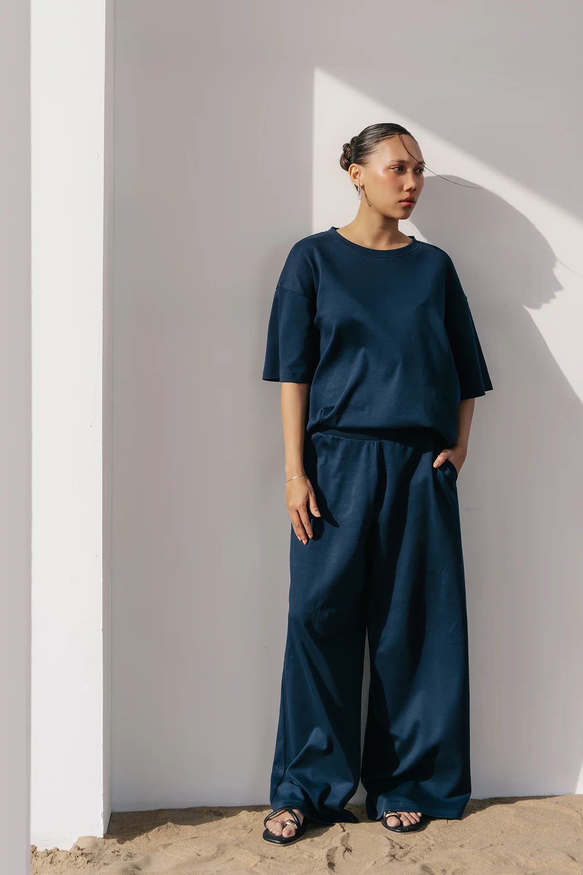 MOVE WIDE TROUSERS-DOUBLE KNIT LIGHT - Image 5