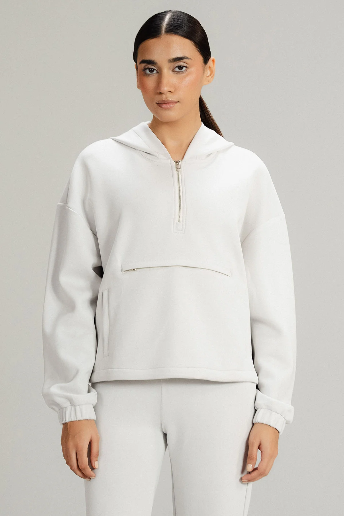 HALF ZIP PULLOVER HOODIE CLOUDLUX - Image 4