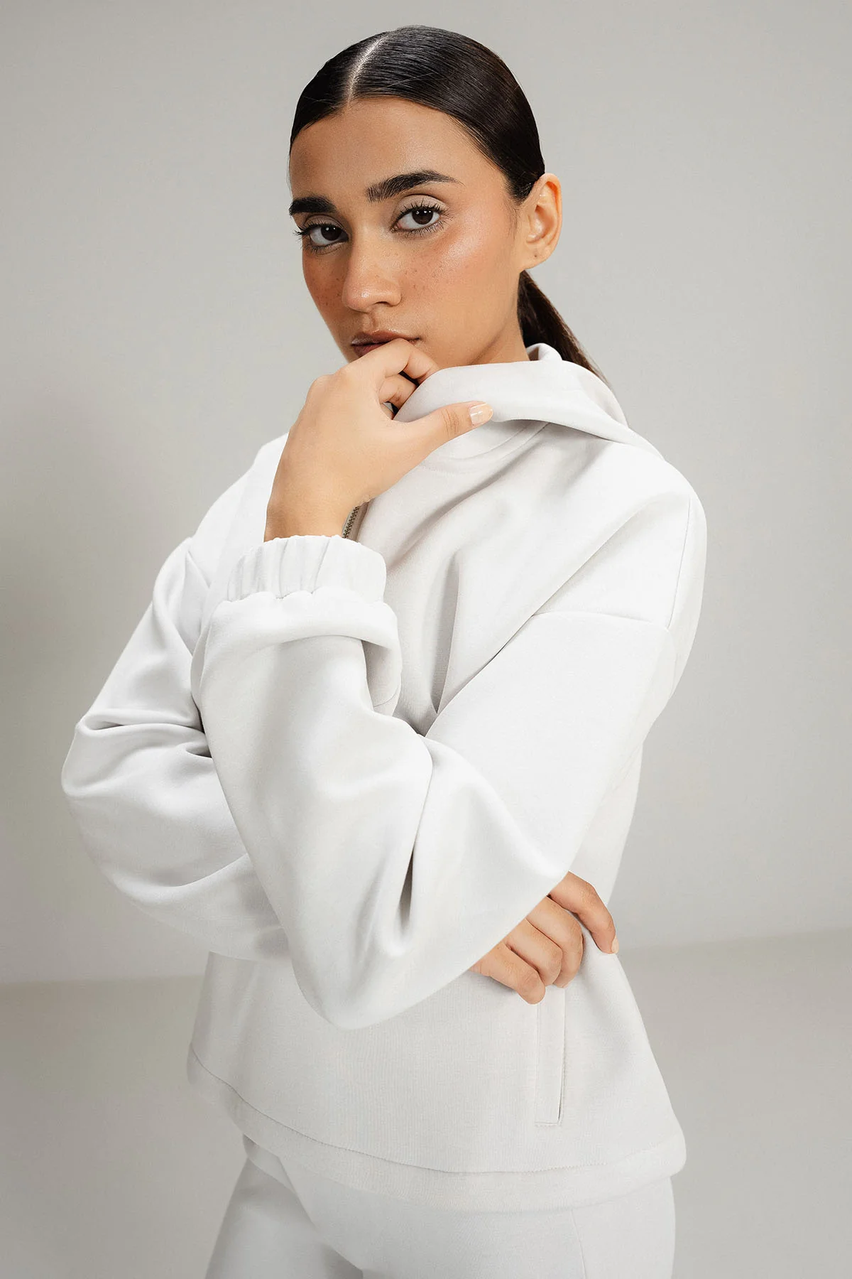 HALF ZIP PULLOVER HOODIE CLOUDLUX - Image 6