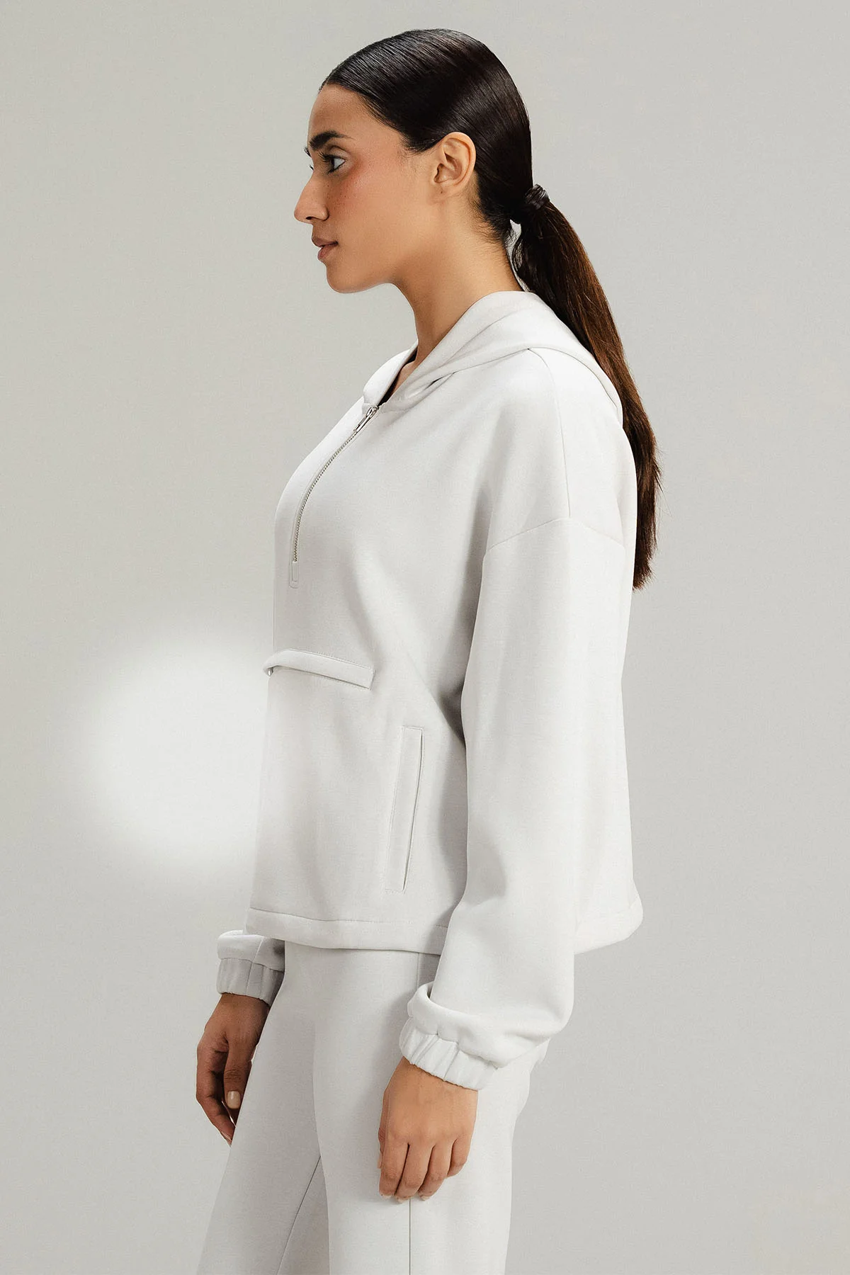 HALF ZIP PULLOVER HOODIE CLOUDLUX - Image 9