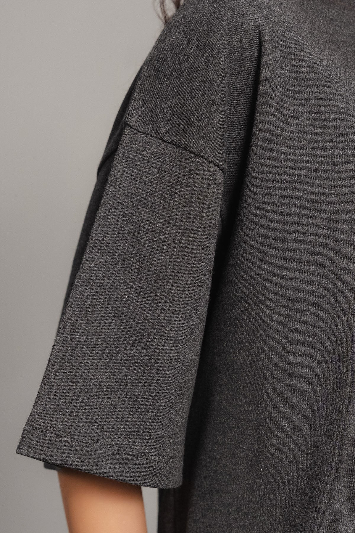 OVERSIZED - DOUBLE KNIT T-SHIRT LIGHT - Image 2